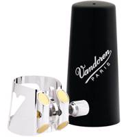 بست فلزی و کلاهک پلاستیکی کلارینت سی بمل وندورن مدل LC01P Vandoren LC01P Optimum Ligature and Plastic Cap for Bb Clarinet