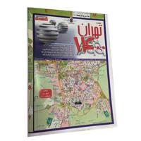 کتاب نقشه تهران 1400 اثر مرکز اطلاع رسانی ایران