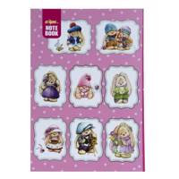 دفتر نقاشی کلیپس طرح خرگوش Clips Bunny Painting Noebook