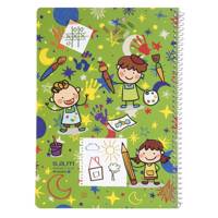 دفتر نقاشی سم طرح بچه های نقاش Sam Painter Kids Painting Notebook