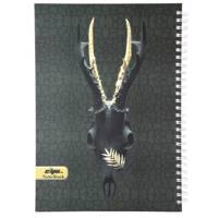 دفتر مشق کلیپس طرح گوزن Clips Deer Design Homework Notebook