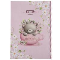 دفتر نقاشی کلیپس طرح خرس Clips Bear Design Painting Notebook