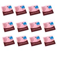 کاغذ یادداشت چسب دار اینفو طرح گل مدل 01-02-5654 بسته 12 عددی INFO STICKY NOTES