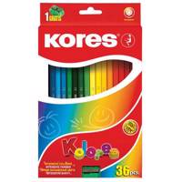 مداد رنگی 36 رنگ کورس Kores 36 Colored Pencil