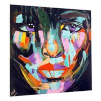 تابلو نقاشی گالری آلاپریما طرح هیاهو مدل TU18 Alla prima TU18 Acrylic Tableau