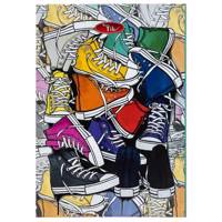 دفتر مشق تیک طرح کتونی Tik Sneakers Design Painting Noteook