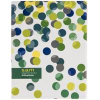 دفتر کلاسوری سم طرح خالدار Sam Dotted Design Ring Binder Notebook