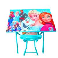 میز وصندلی تحریرتاشو کودک مدل فروزن Frozen Folding Table and CHairs