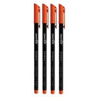 روان نویس اونر مدل Black Body 0.4 Orange - بسته 4 عددی Owner Black Body 0.4 Orange 4 Color Rollerball Pen - Pack of 4