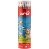 مداد رنگی 36 رنگ اونر کد 141836 Owner 36 Color Pencil Code 141836