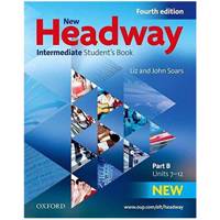 کتاب زبان New Headway Intermediate 4rth دو جلدی اثر مولفان نشر پندارقلم