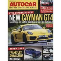 مجله اتوکار - بیست و سوم سپتامبر 2015 Autocar Magazine - 23 September 2015