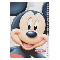 دفتر مشق کلیپس طرح میکی موس Clips Mickey Mouse Design Homework Notebook