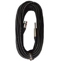 کابل میکروفن 10 متری ساندکو مدل T90 (کنون-بنون) Soundco mic connection cable 10 meter XLR female TRS male