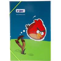 پوشه کش دار کلیپس طرح پرندگان خشمگین - Clips Rubber Angry Birds Design Folder