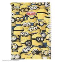 دفتر مشق کلیپس طرح مینیون 2 Clips Minions Design 2 Homework Notebook