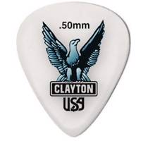 پیک گیتار الکتریک کلایتون مدل Acetal 0.5 mm طرح استاندارد Clayton Acetal 0.5 mm Guitar Standard Picks