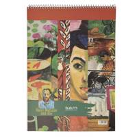 دفتر طراحی سم طرح Henri Matiss Sam Henri Matiss Design Sketch Notebook