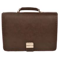 کیف اداری چرم صنعتی پارینه مدل P150-7 Parine P150-7 Leather Briefcase