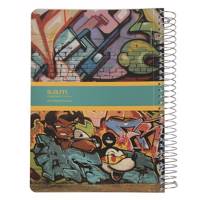 دفتر مشق سم طرح گرافیتی Sam Graffiti Design Homework Notebook