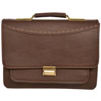 کیف اداری چرم پارینه مدل P169-7 Parine P169-7 Leather Briefcase