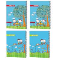 دفتر مشق چیترا کد 1-006 مجموعه 4 عددی Chitra 006-1 Homework Notebook Set 4 Pcs