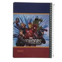 دفتر مشق سم طرح انتقام جویان Sam The Avengers Homework Notebook