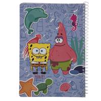 دفتر مشق سم طرح باب اسفنجی Sam Sponge Bob Design Homework Notebook