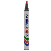 ماژیک آرت لاین مدل 109 نوک تخت Artline 109 Red Permanent Marker