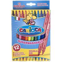 ماژیک رنگ آمیزی 12 رنگ کاریوکا مدل Birello Carioca Birello 12 Color Painting Marker