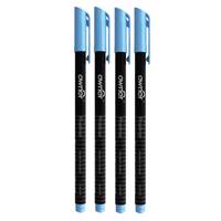 روان نویس اونر مدل Black Body 0.4 Sky Blue - بسته 4 عددی Owner Black Body 0.4 Sky Blue Rollerball Pen - Pack of 4